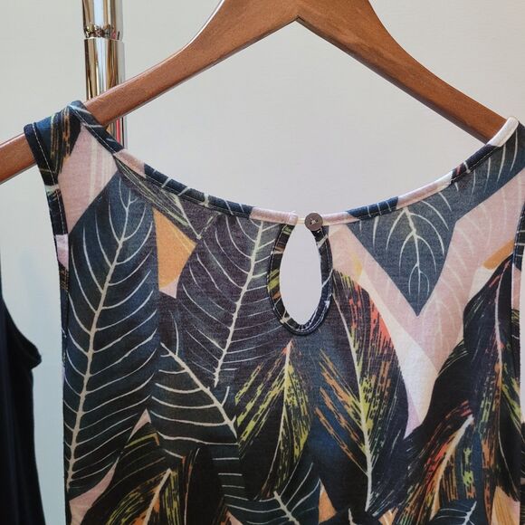 3 Wmns L Casual Crew Slvless Rompers Tie W/Elastic Waist Skinny Jumpsuit Jersey - Picture 5 of 14